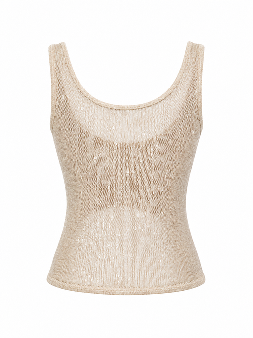 Champagne Glow Top