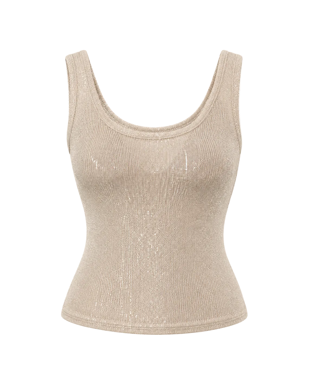 Champagne Glow Top